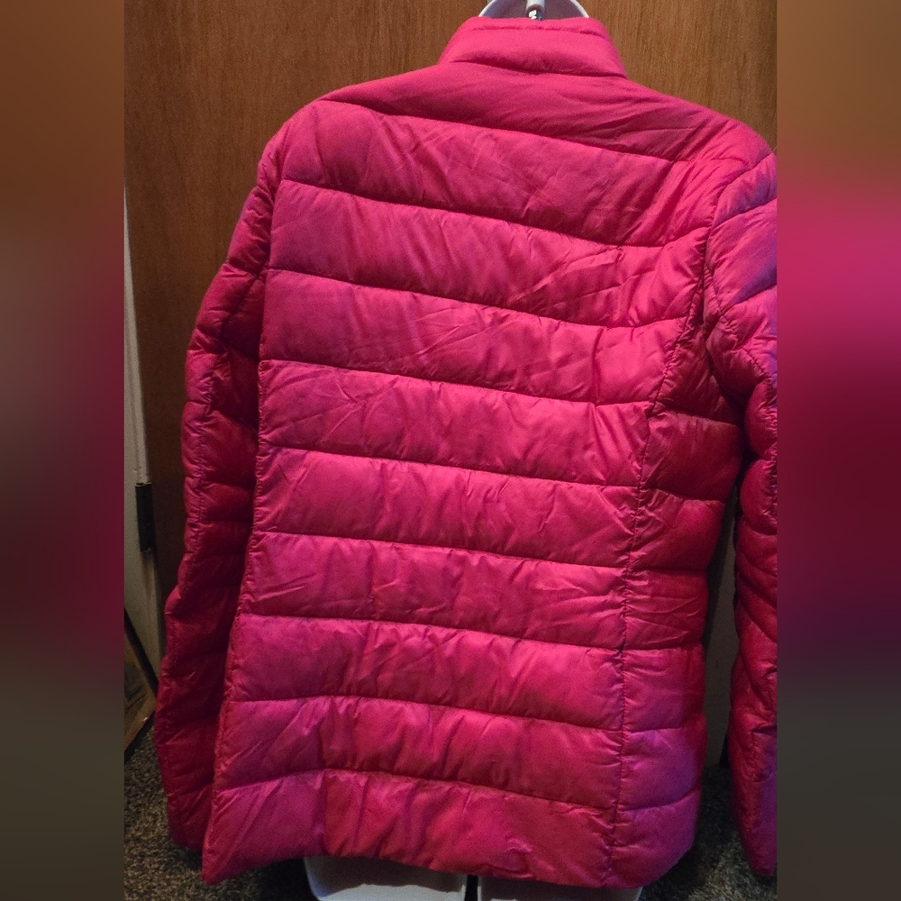 HOST PICK! 🎉🎊 32 Degrees Women's Vibrant Pink Puffer Jacket SzM - Picture 7 of 8
